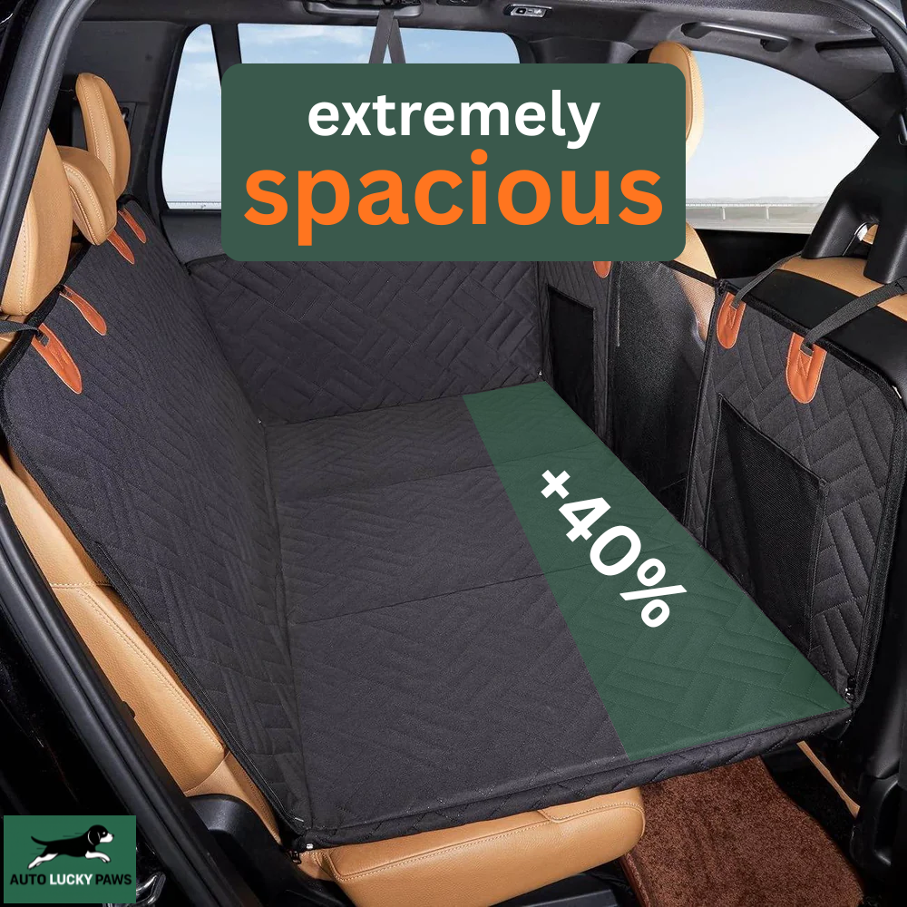 AutoLuckyPaws™ - Hard Bottom Dog Car Seat Protector