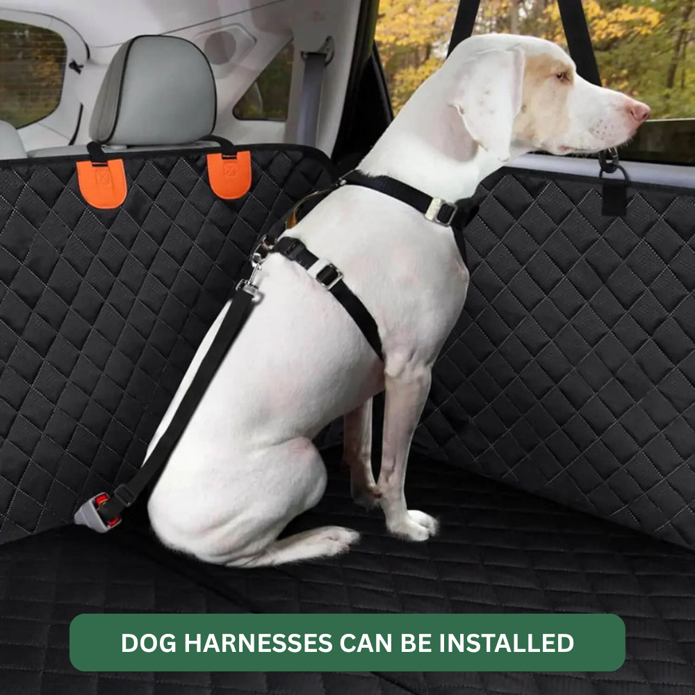 AutoLuckyPaws™ - Hard Bottom Dog Car Seat Protector